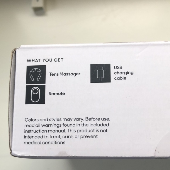 Sharper image tens neck massager with heat - Picture 5 of 8